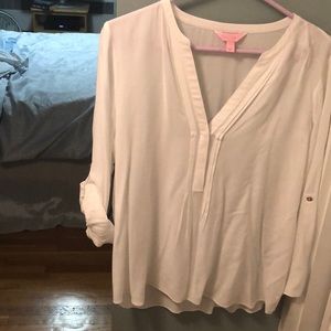 White lily Pulitzer blouse